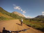 Early morning pedaling