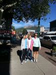Strolling downtown CB