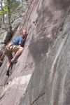 Andy exerting effort on Fine Line